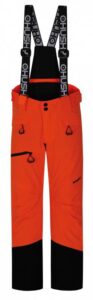 Husky Gilep neonově oranžové dětské lyžařské kalhoty