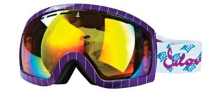 Sulov Hornet fialové lyžařské brýle - Oranžové + sříbrná