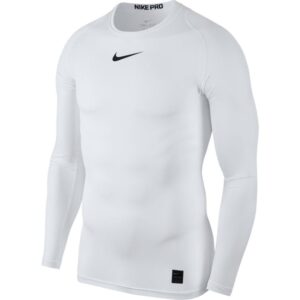 Termo tričko Nike Pro Top s dlouhým rukávem Bílá