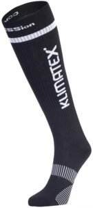 Kompresní ponožky Klimatex COMPRESS2 Černá / Bílá