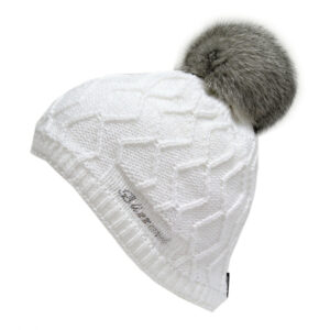 Dámská zimní čepice BLIZZARD Rabbit SW CAP WHITE W OSFW Bílá