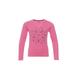 Dívčí triko s dlouhým rukávem SAM73-Girls T-shirt long sleeves-KTSP220407SM-407SM-pink Růžová 92/98