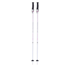 Dámské lyžařské hole BLIZZARD-Viva Sport ski poles, white / silver / pink Bílá 110 cm 20/21