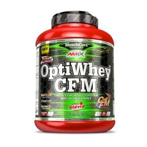Amix Nutrition OptiWhey CFM Protein 2250g - Bílá čokoláda