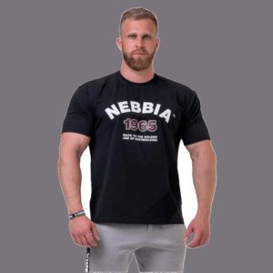Nebbia Golden Era tričko 192 - M - černá