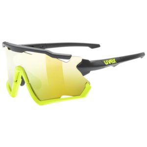 Uvex Sportstyle 228 Black Lime Mat / Mirror Yellow (cat. 3) sportovní brýle
