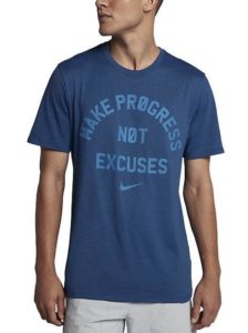 Tričko Nike Dry Modrá