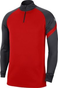 Tréninkové tričko Nike Academy Drill Top Červená / Černá