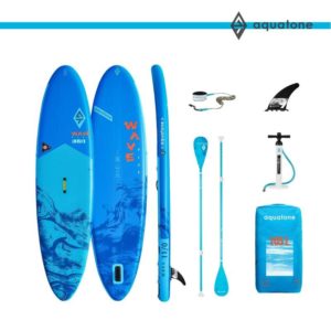 Paddleboard Aquatone Wave Plus 11.0 - modrá