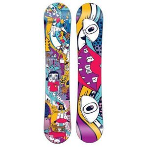 Beany Bark dětský snowboard + Beany Kido vázání - 125 cm + XS (EU 25-31)