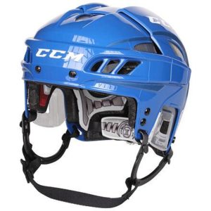 CCM FitLite hokejová helma modrá