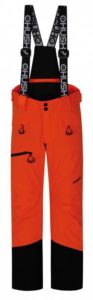 Husky Gilep neonově oranžové dětské lyžařské kalhoty POUZE 122 (VÝPRODEJ)