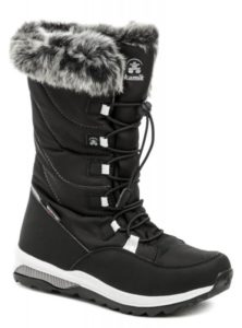 Kamik Prairie black dívčí zimní obuv - EU 38