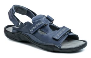 Koma 71 modré pánské nadměrné sandály - EU 46