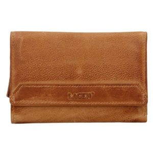 Lagen dámská peněženka kožená LG-11/D – hnědá – CARAMEL