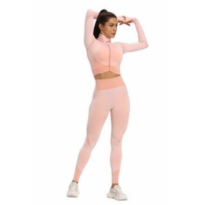 Merco Yoga Sense fitness set dámský růžová - S