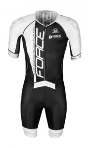 Force TEAM PRO černo-bílá cyklistická kombinéza - L