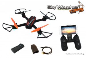 SkyWatcher GPS FPV Follow ME Waypoints - 18 minut letu