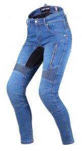 Street Racer Dámské jeansy na motorku Stretch II CE modré + sleva 300