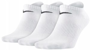 Ponožky Nike Everyday Lightweight No-Show Bílá / Černá
