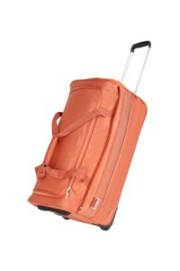 Travelite Miigo Wheeled duffle Copper/chutney taška + kosmetická taštička zdarma