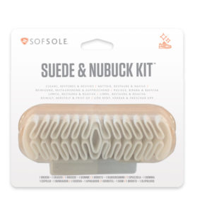 SOFSOLE-Suede and Nubuck Kit (Brush + Eraser) barevná
