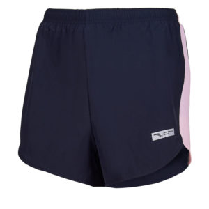 ANTA-Woven Shorts-WOMEN-Basic Black/pink fruit-862025522-9 Černá XL