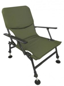 Sedco Rybářská židle s opěrkou Sedco - khaki