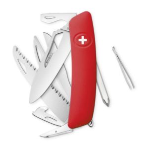 Swiza kapesní nůž SH10R Single Hand red