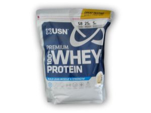 USN 100% Whey Protein premium BAG 2000g - Vanilka