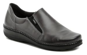 Axel AXCW065 šedé dámské polobotky boty šíře H - EU 40