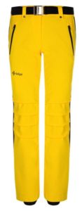 Kilpi HANZO-W žlutá zimní lyžařské kalhoty - 36