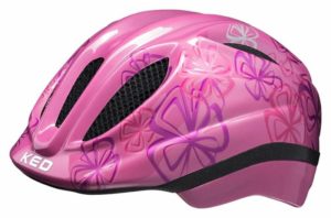 Ked Meggy II Trend pink flower cyklistická přilba - XS (44-49 cm)