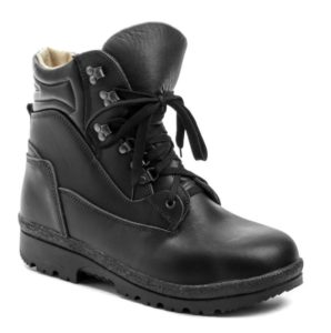 Livex 410 černá líc pánská kotníčková nadměrná obuv - EU 48