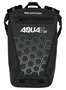 Oxford Vodotěsný batoh AQUA V20 černý 20 l