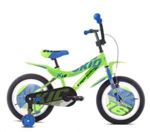 Capriolo Dětské jízdní kolo BMX 16″ HT KID modro-zelené