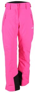 2117 STALON – dámské lehké zateplené lyžařské kalhoty – růžové