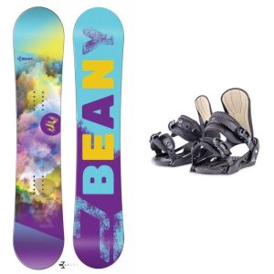 Beany Meadow dívčí snowboard + Beany Junior vázání - 125 cm + S - EU 36-38