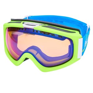 BLIZZARD-Ski Gog. 933 MDAVZS, neon green matt, amber2, blue mirror 20 Zelená UNI