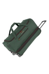 Travelite Basics Wheeled duffle L Dark green taška