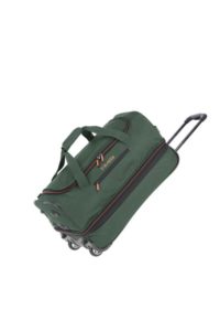 Travelite Basics Wheeled duffle S Dark green taška