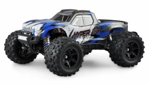 AMEWI Hyper Go Monster Truck s GPS 4WD 1:16 RTR. brushed, LED, modrý + sleva 300,- na příslušenství