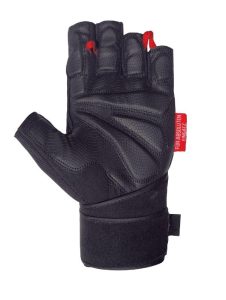 CHIBA Fitness rukavice Iron Premium ll - M - černá
