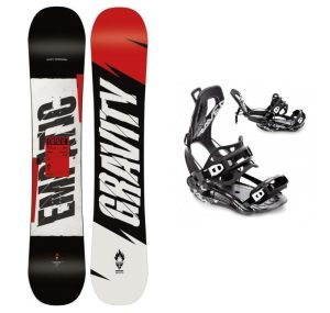 Gravity Empatic snowboard + Raven FT360 black vázání - 142 cm + S (EU 35-40)