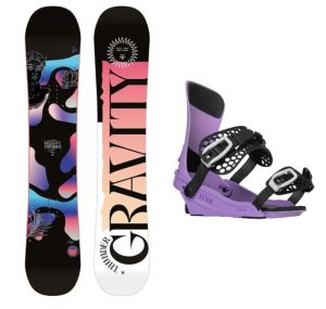 Gravity Thunder 23/24 dámský snowboard + Gravity Fenix levander vázání + sleva 500,- na příslušenství