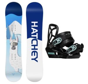 Hatchey Poco Loco dětský snowboard + Gravity Cosmo vázání - 90 cm + XS (EU 28-31)