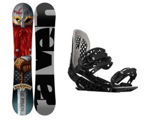 Raven Dwarf pánský snowboard + Gravity G2 black vázání - 150 cm + M (EU 39