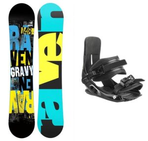 Raven Gravy junior mini dětský snowboard + Hatchey Tactic Junior vázání - 110 cm + EU 33-39
