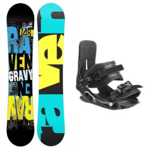 Raven Gravy junior mini snowboard + Hatchey Tactic Junior vázání - 110 cm + EU 33-39