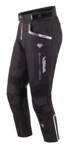 RSA Kalhoty na motorku Greby 2 černé prodloužené - S